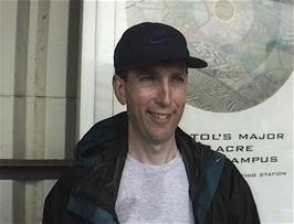 Michael gets interviewed at Bristol Parkway station by James Lyne